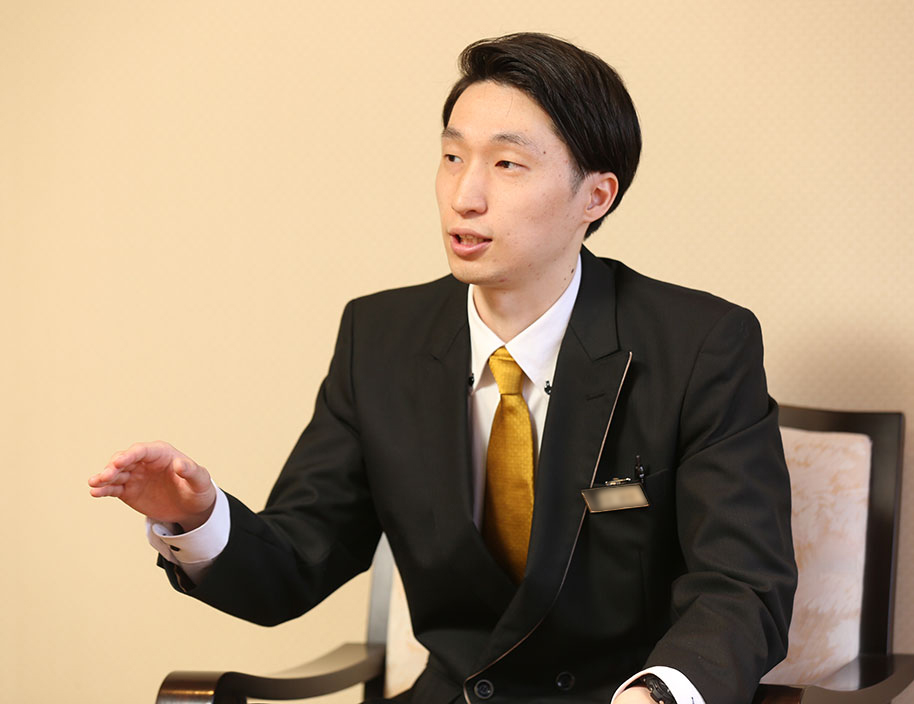 お客様の動きや流れを読んで最高のサービスを提供できた瞬間が気持ち良い