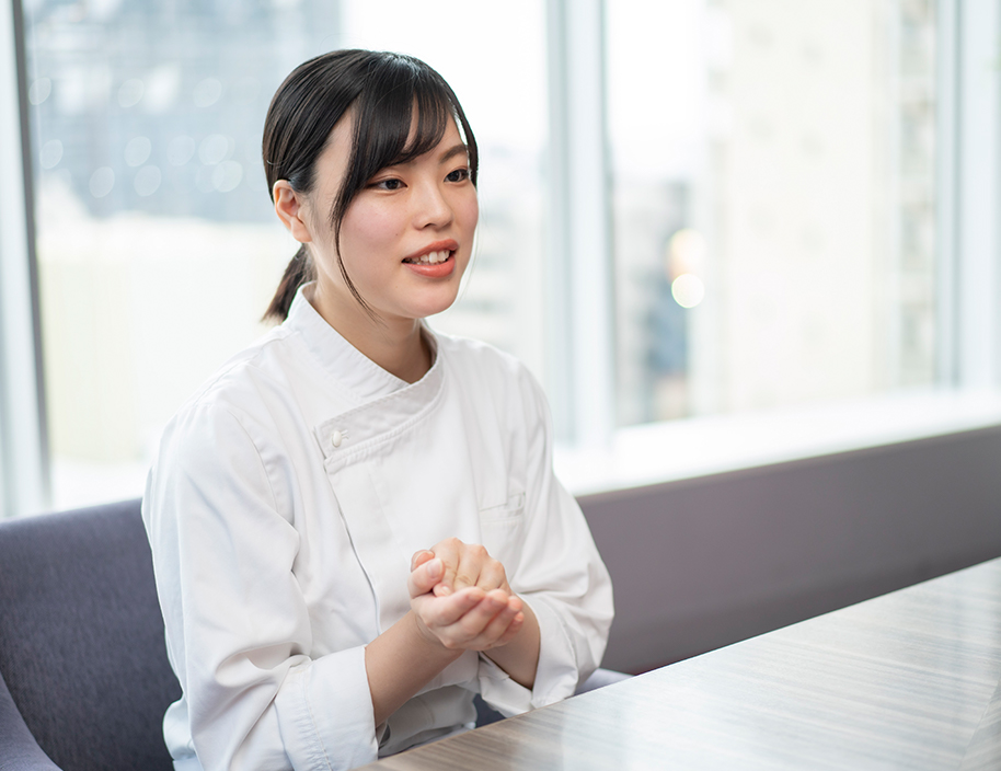 責任感を持ち料理人として日々成長していくために